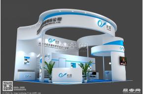 长信展台图片 展览模型