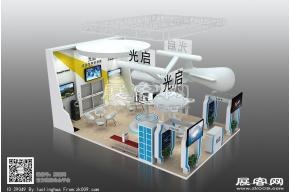 深圳光启展览图 展览模型