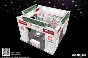 九龙电机 展位模型 展览图