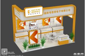 湖南考斯特 电子展模型 展览模型 展览图片