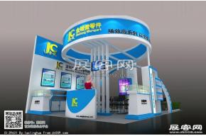 金城威展台图片 展览模型