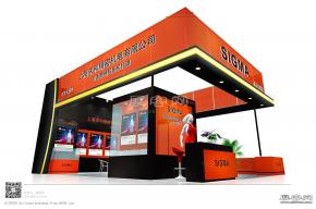 求和精密机电展台模型 展览图片