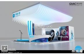 互联网大会展览模型图片