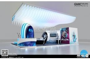 互联网大会展览模型图片