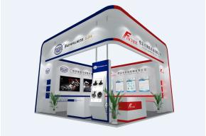 微跃机械展台模型图片