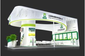 恒瑞展台模型图片