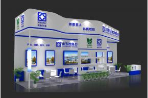 胜利生物展台模型图片