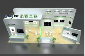 清新展台模型图片