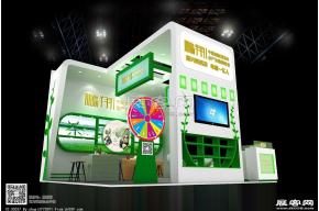 鹏翔茶叶展览模型图片