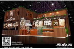 咖啡陪你展览模型图片