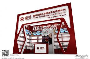 盛泽展台模型图片