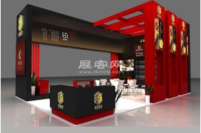 普皇茶业展览模型图片