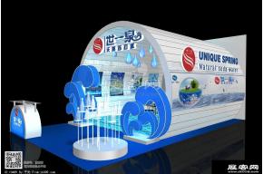 世一泉展览模型图片