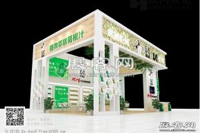 葛佬饮料展览模型图片