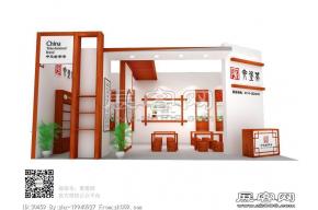 六堡茶展览模型图片
