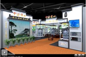 黄山茶叶展模型图片