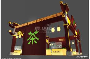 茶叶展模型图片