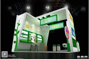鹏翔茶叶展览模型图片