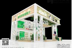 葛佬饮料展览模型图片