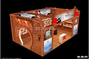 聚宝龙展览模型图片