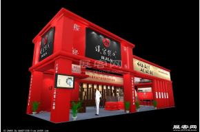 汉家刘氏展览模型图片