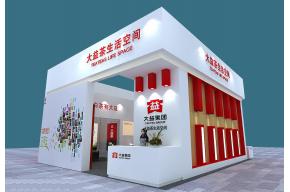 大益茶展览模型图片