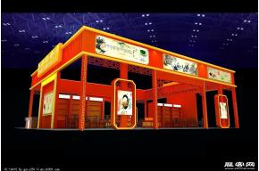茶展台模型图片