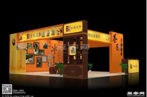 古韵留香展台模型图片