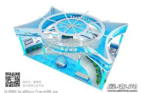 农业部展台模型图片