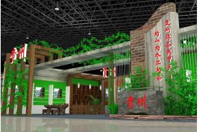 贵州茶叶展览模型图片