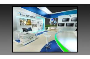 九龙科技展览模型图片