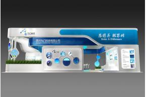 九龙科技展览模型图片