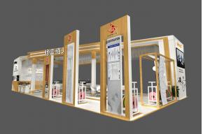 壹佰刀具展台模型图片