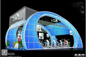 北京博雅医联展览模型图片