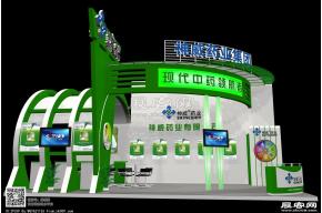 神威药业展览模型图片