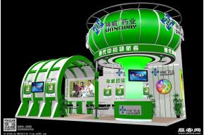 神威药业展览模型图片