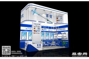 百优展台模型图片