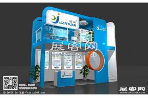 健缘展台模型图片