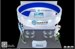 制药转升网展览模型图片