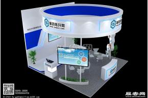 制药转升网展览模型图片