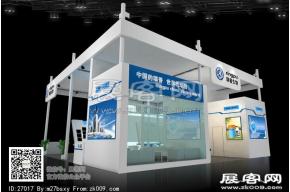 瑞普生物展台模型图片