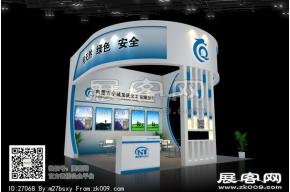 龙庆化工展台模型图片