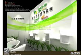 中进医疗展览模型图片