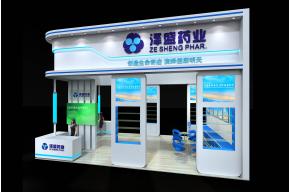 泽盛药业展览模型图片
