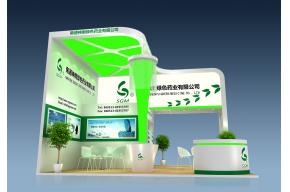 神雨药业展览模型图片