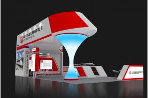 中车交通展台3D模型图片