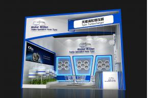 天雁涡轮展览模型图片