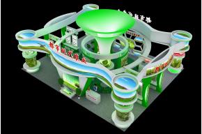 都市现代农业展览模型图片
