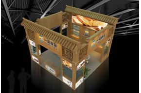 一番食品展览模型图片