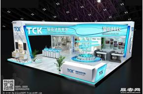 TCK卫浴展台模型图片
